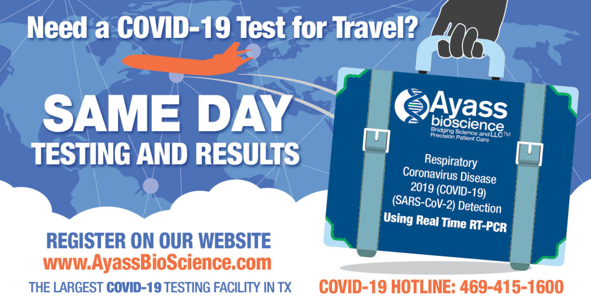travel to us need covid test